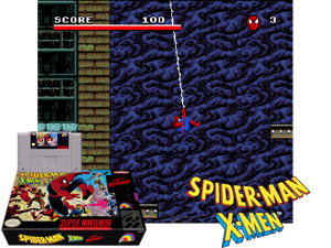 Spider-Man and the X-Men in Arcade's Revenge (U) (4Man) Cover